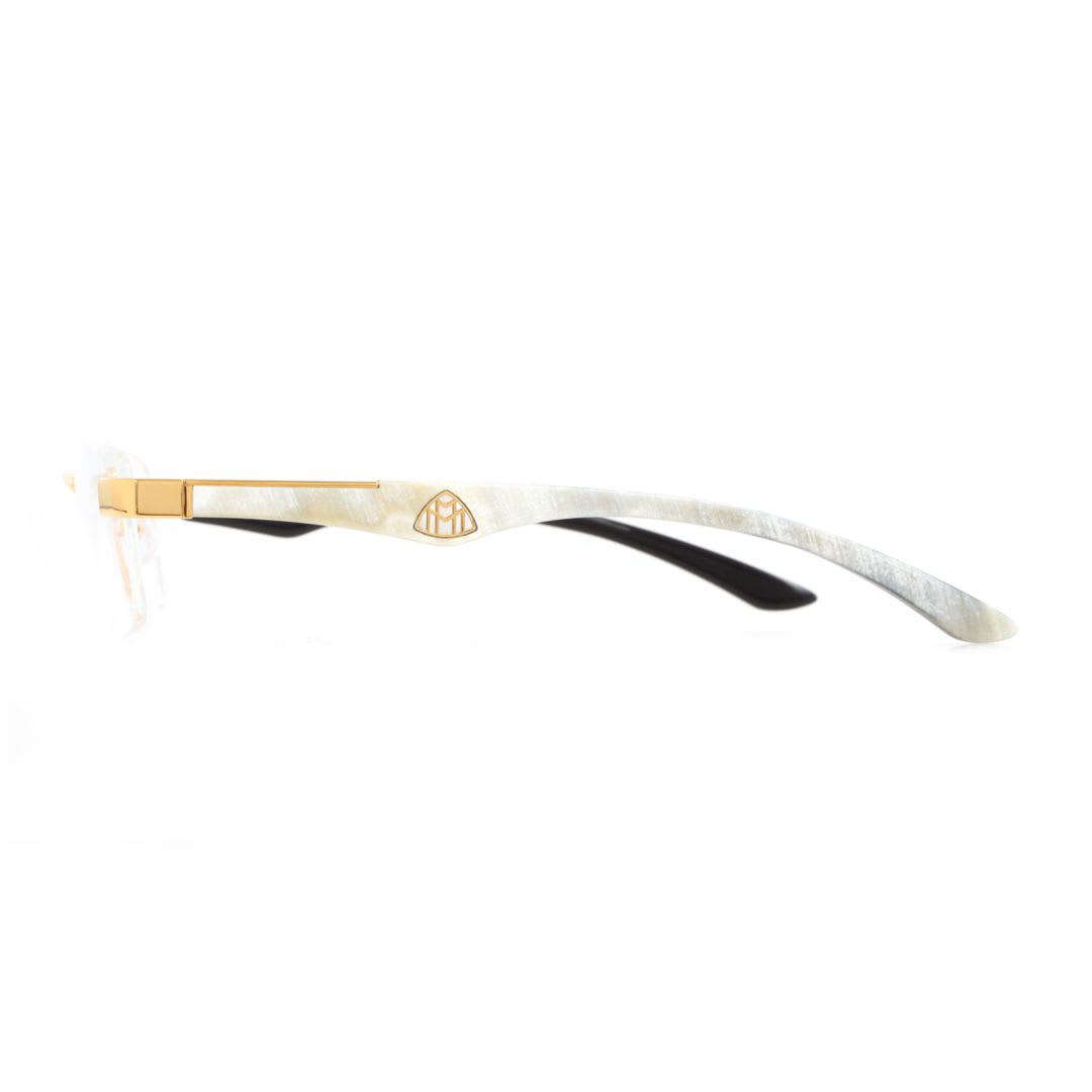 Maybach Eyewear The Artist Iii Rectangle-frame Glasses In 金色