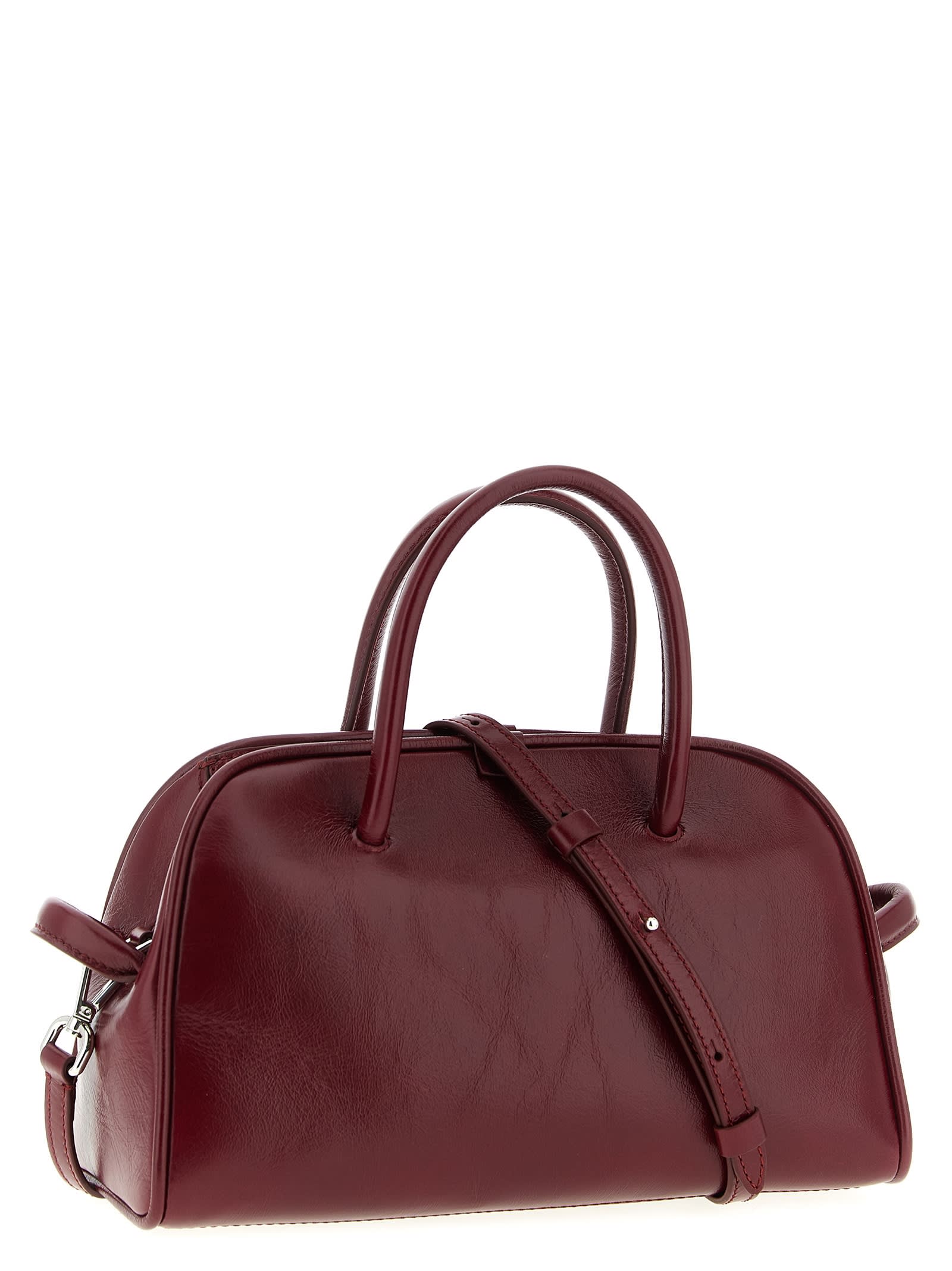 Jacquemus Le Petit Turismo Handbag In Burgundy