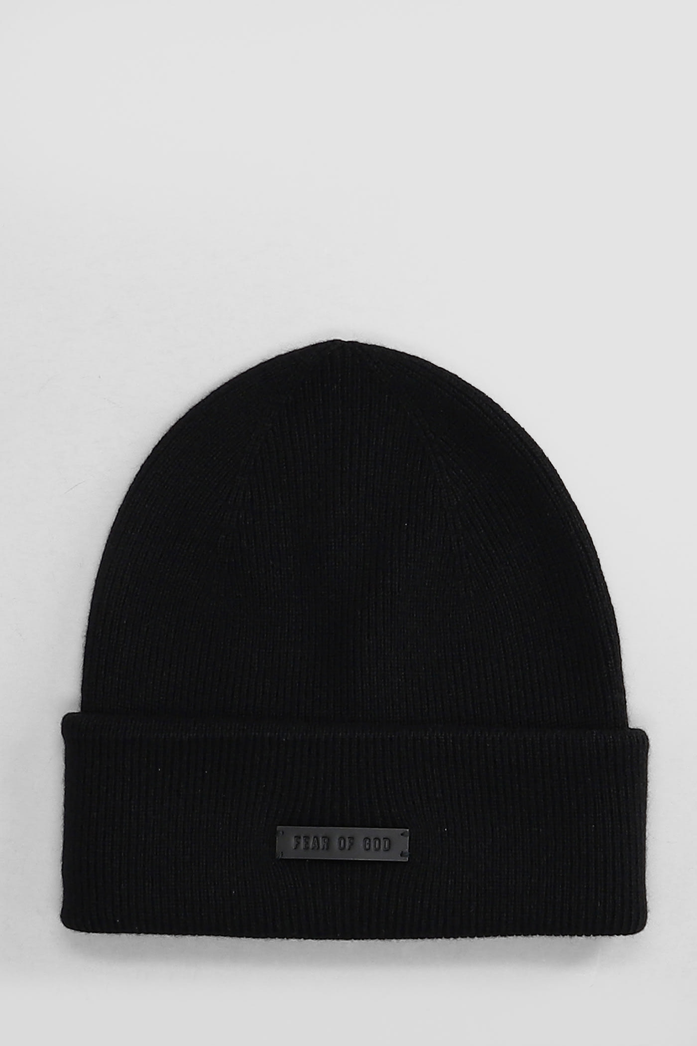 Fear of God Hats In Black Cashmere