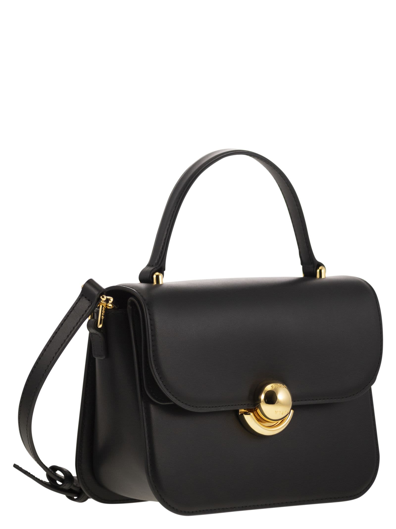 Shop Furla Sfera Mini Crossbody Bag In Black