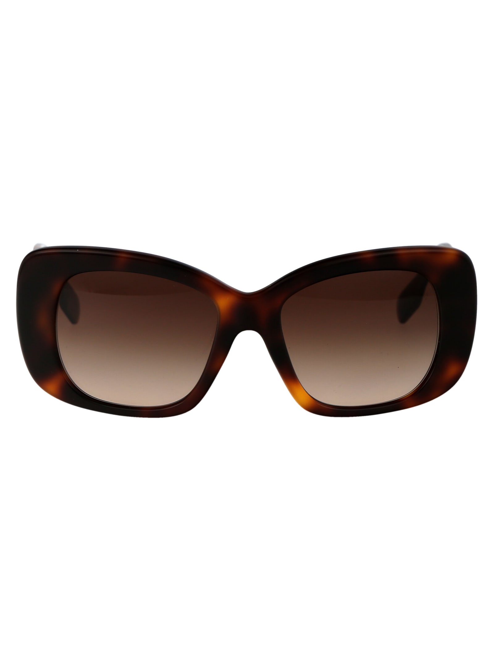 Shop Burberry Eyewear 0be4410 Sunglasses In 331613 Light Havana