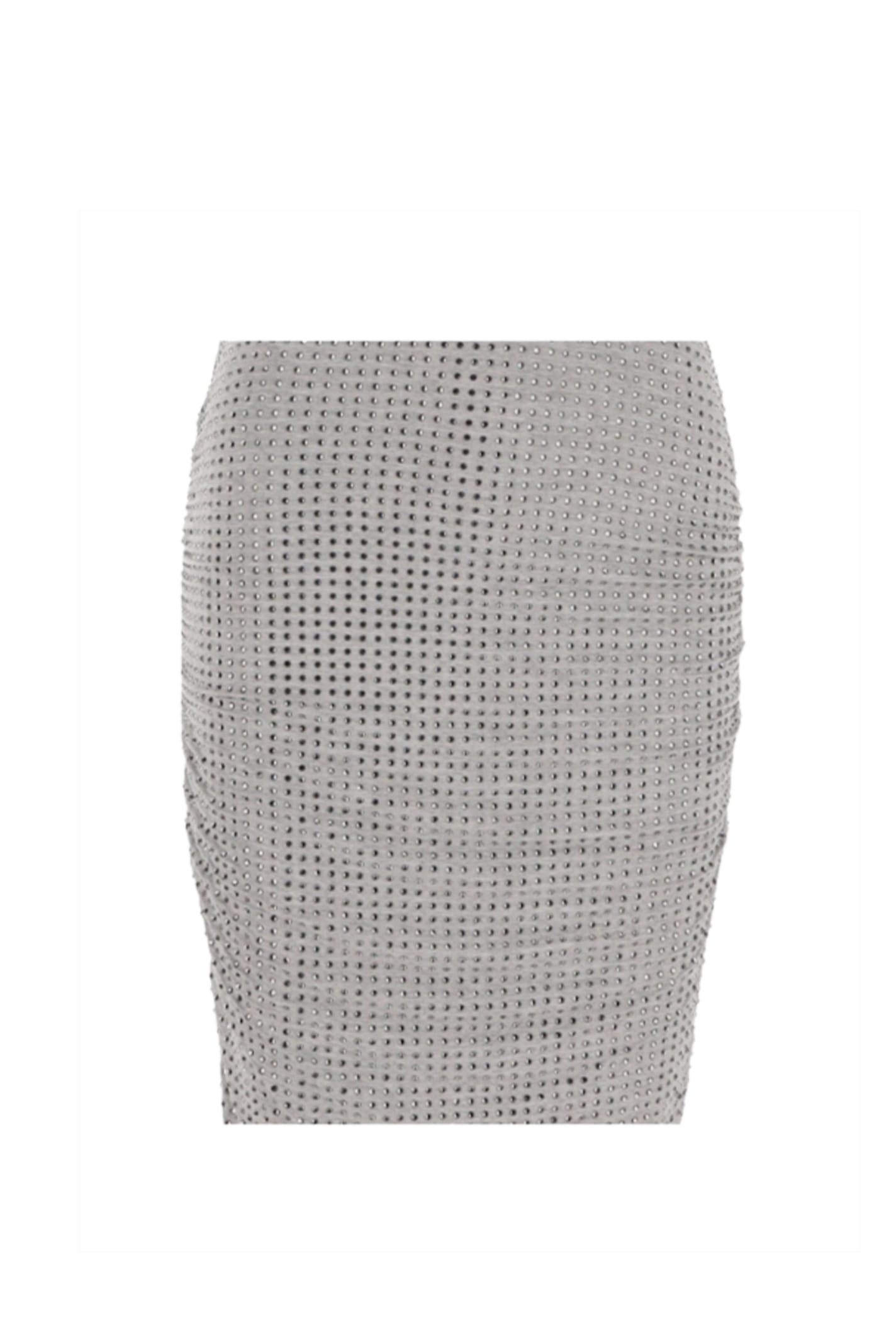 Shop Pinko Kedrin Skirt In Grey