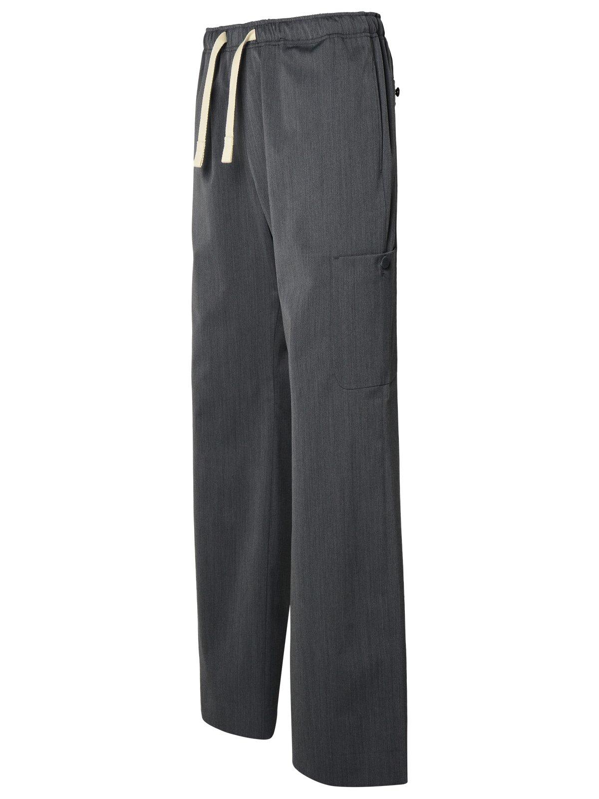 Shop Palm Angels Monogram Embroidered Drawstring Pants In Light Grey
