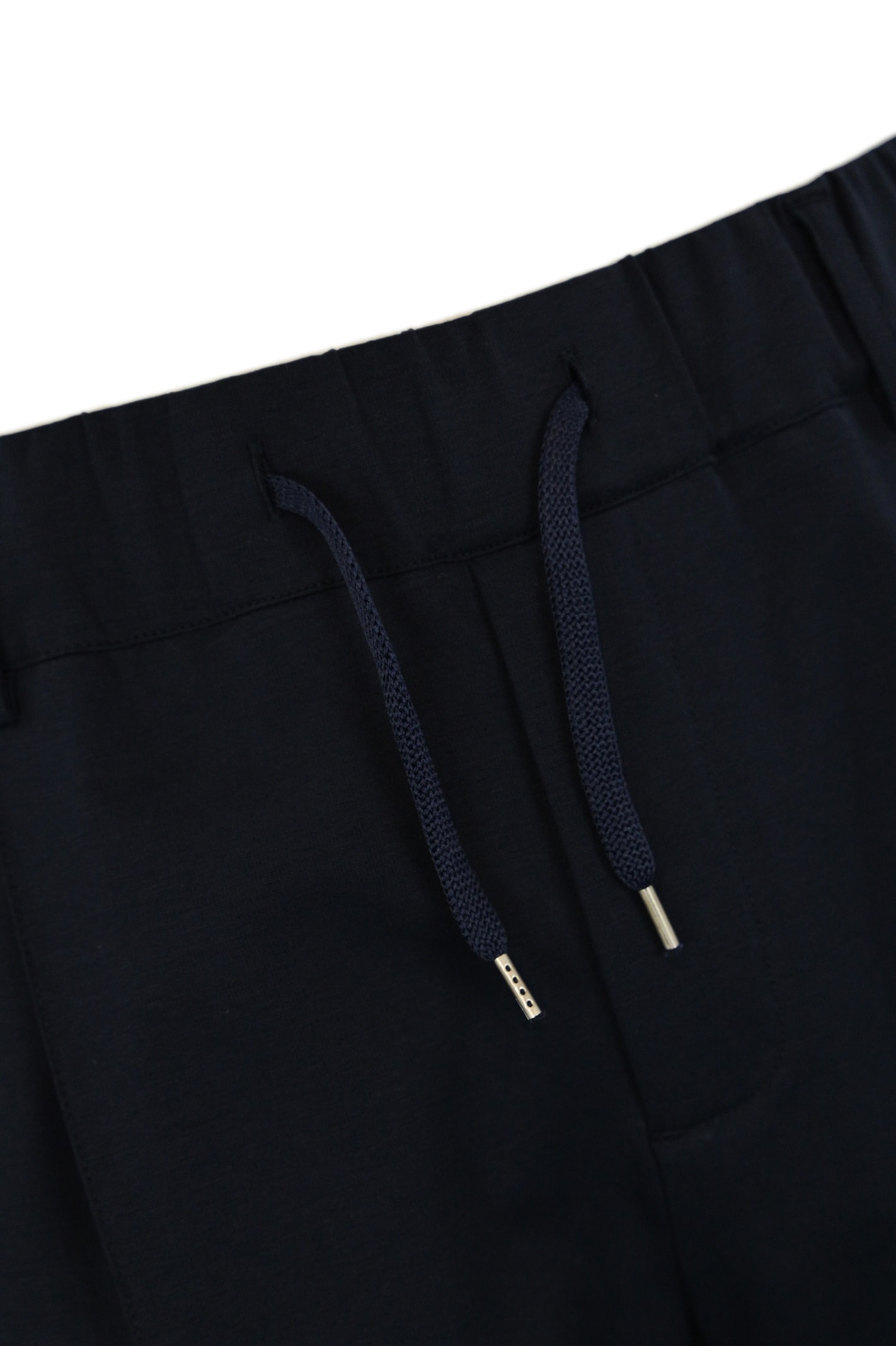 Shop Daniele Alessandrini Jogger Trousers With Drawstring In Blu