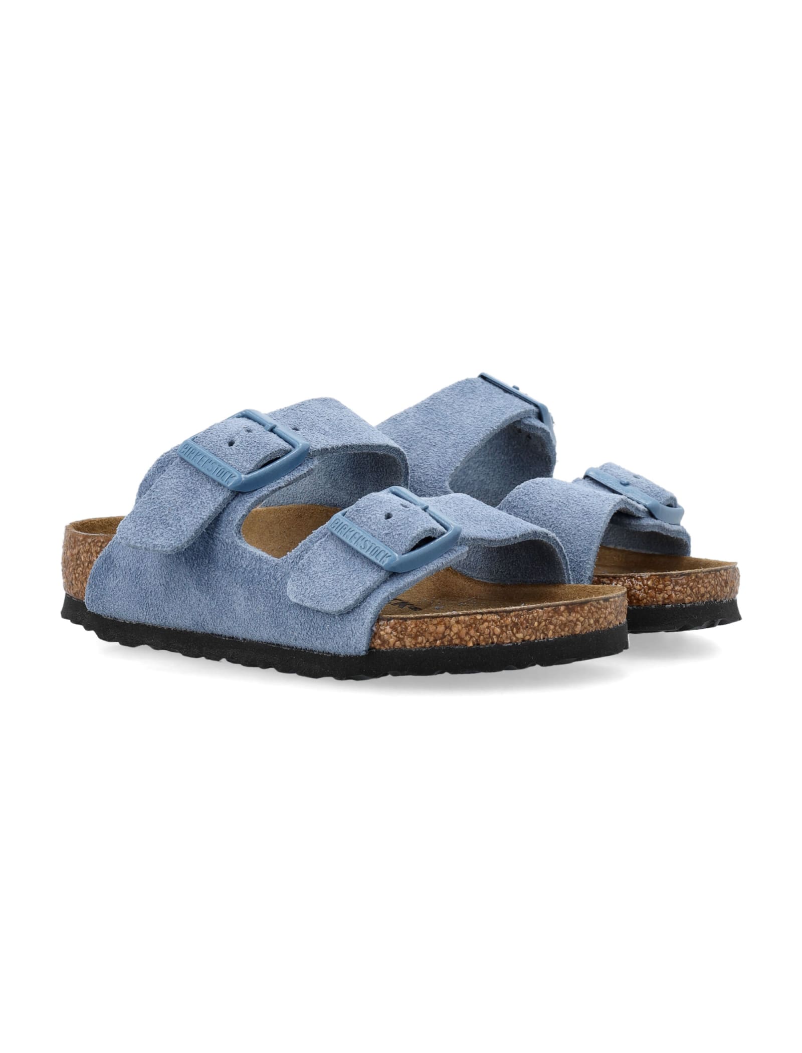 Shop Birkenstock Arizona Sandals In Blue