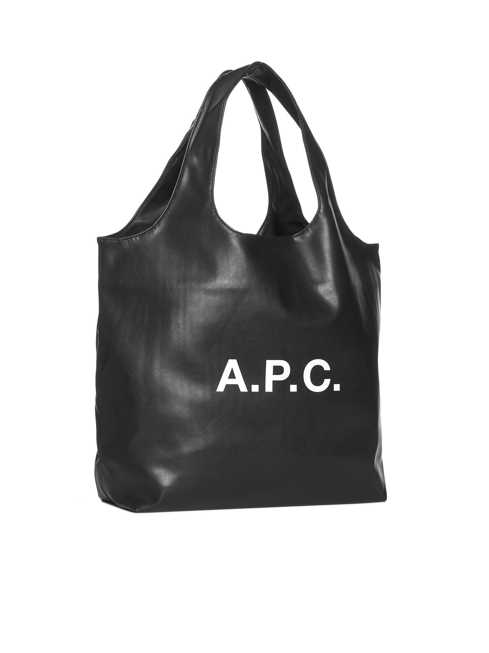 Apc Small Ninon Tote Bag In Black