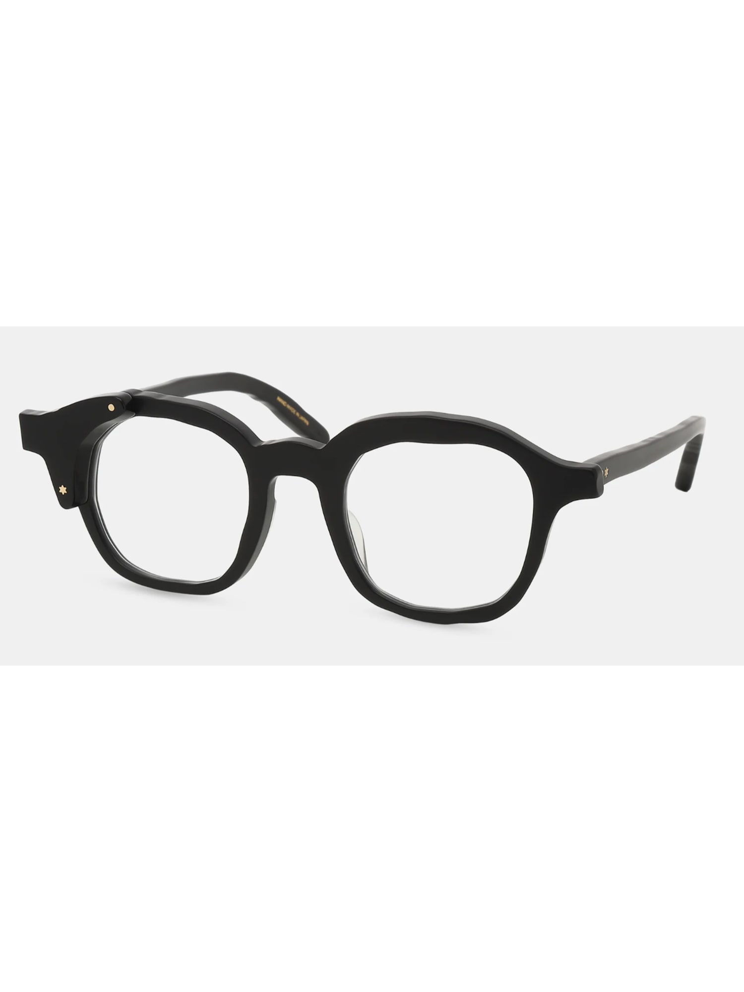 Masahiro Maruyama Mm/0098 No.1 Eyewear In Mat Black_black