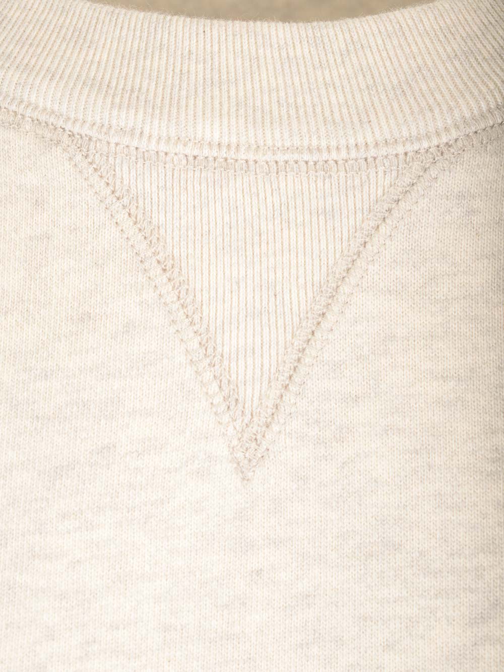 Isabel Marant Étoile Margo Cropped Drawstring Sweatshirt In Ecru