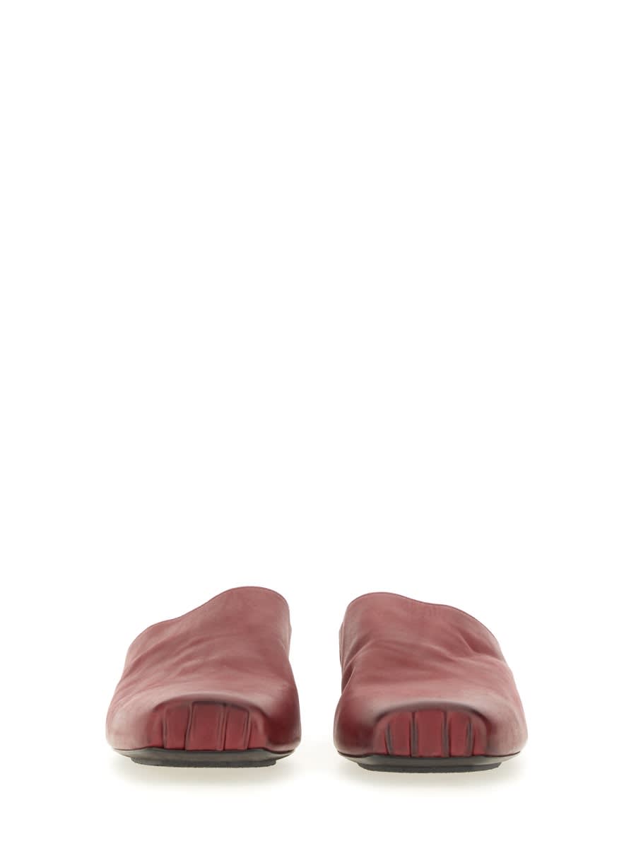 Shop Uma Wang Slipper Ballet In Red