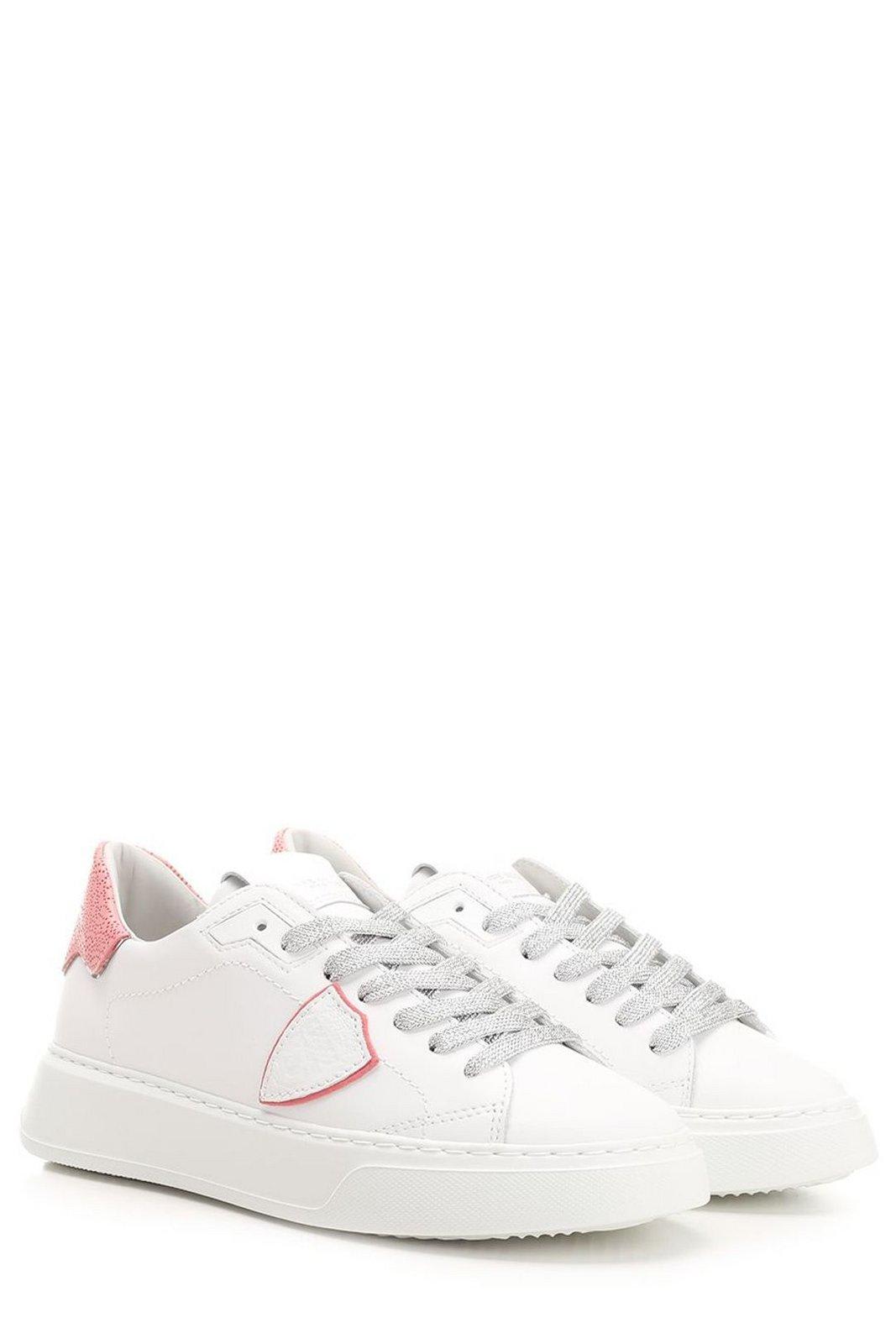 PHILIPPE MODEL TEMPLE LOW-TOP SNEAKERS