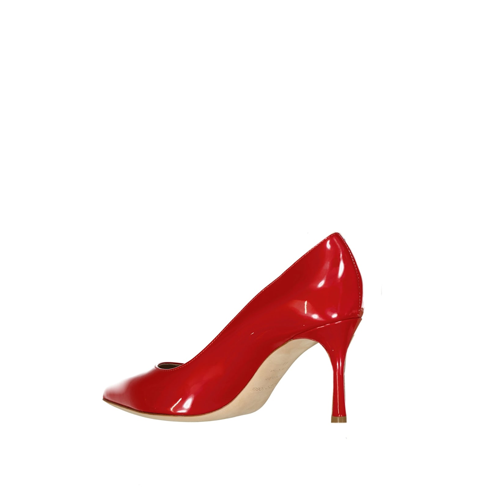 Shop Sergio Rossi New Secret 075 Leather Pumps In Red