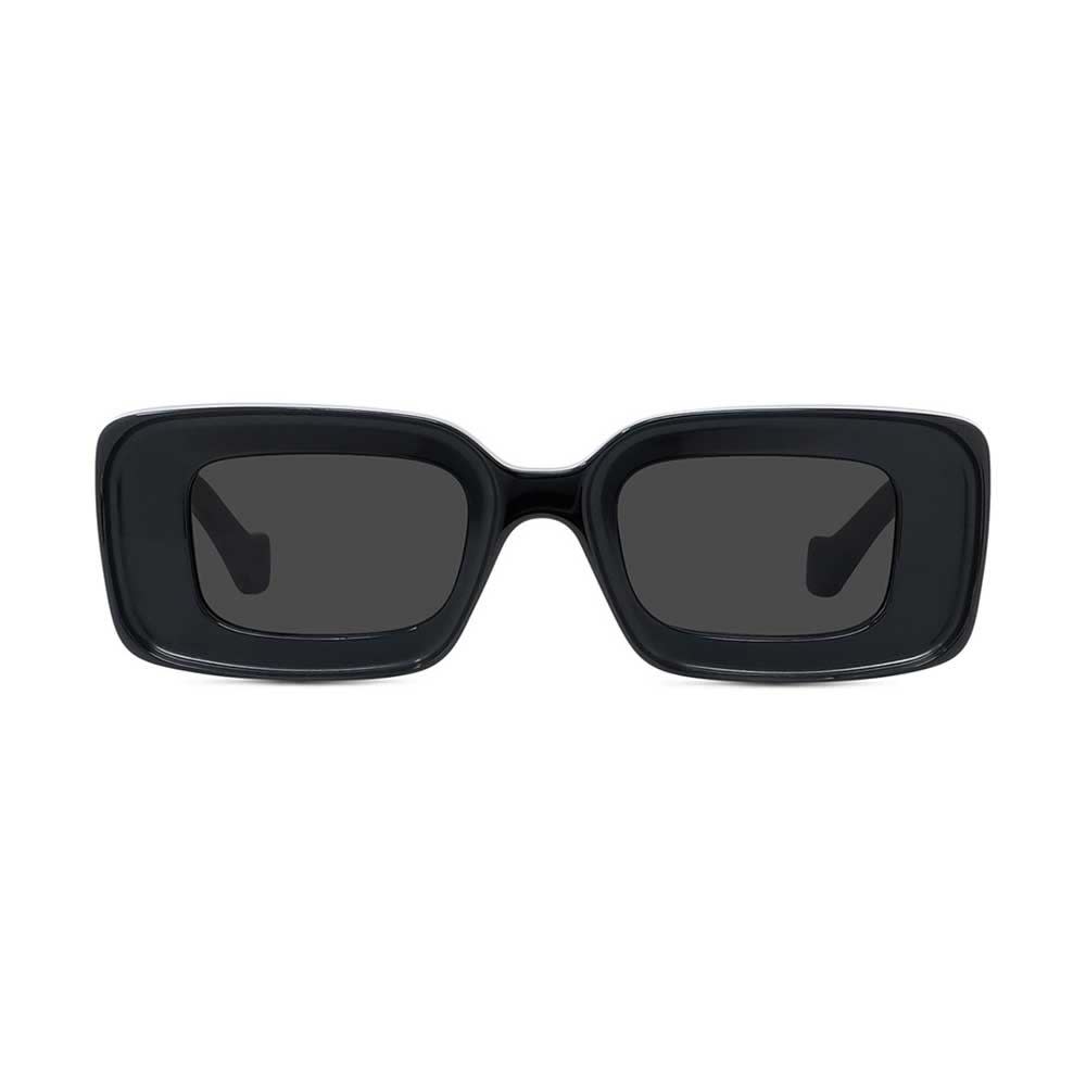 Shop Loewe Sunglasses In Nero/nero