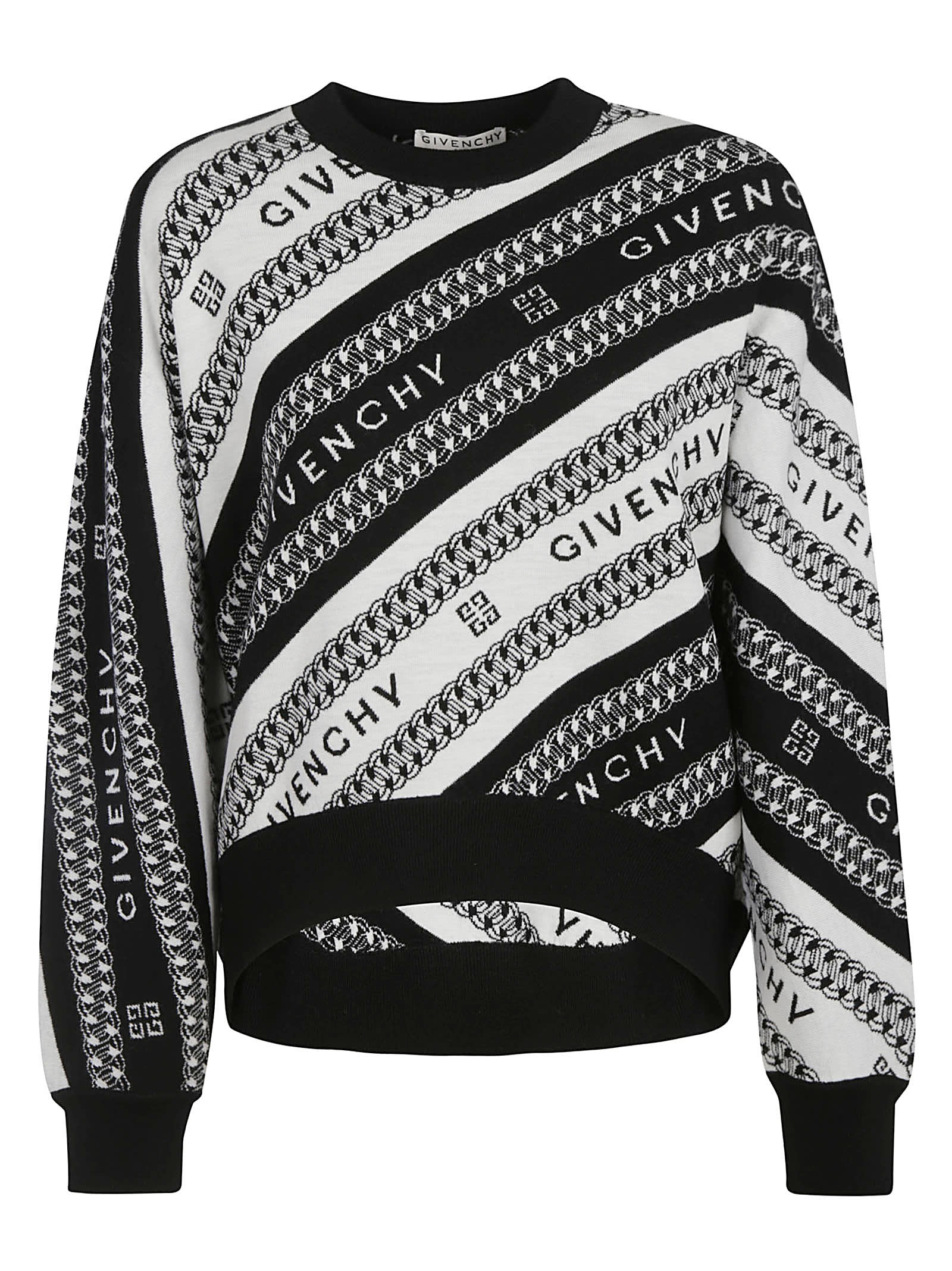 Givenchy Stripe Logo Sweater
