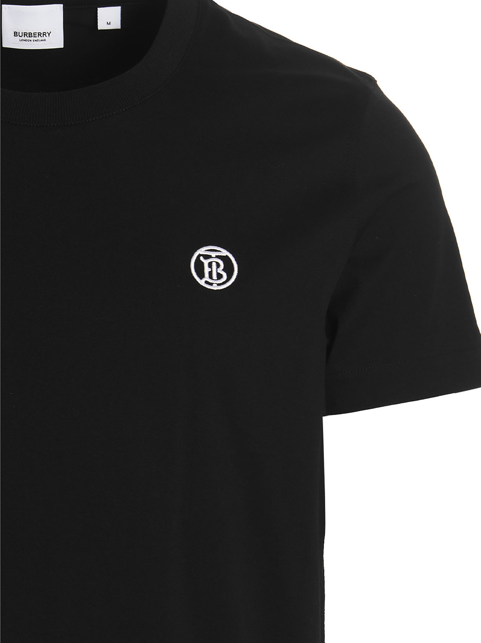 Shop Burberry Parker T-shirt In Black
