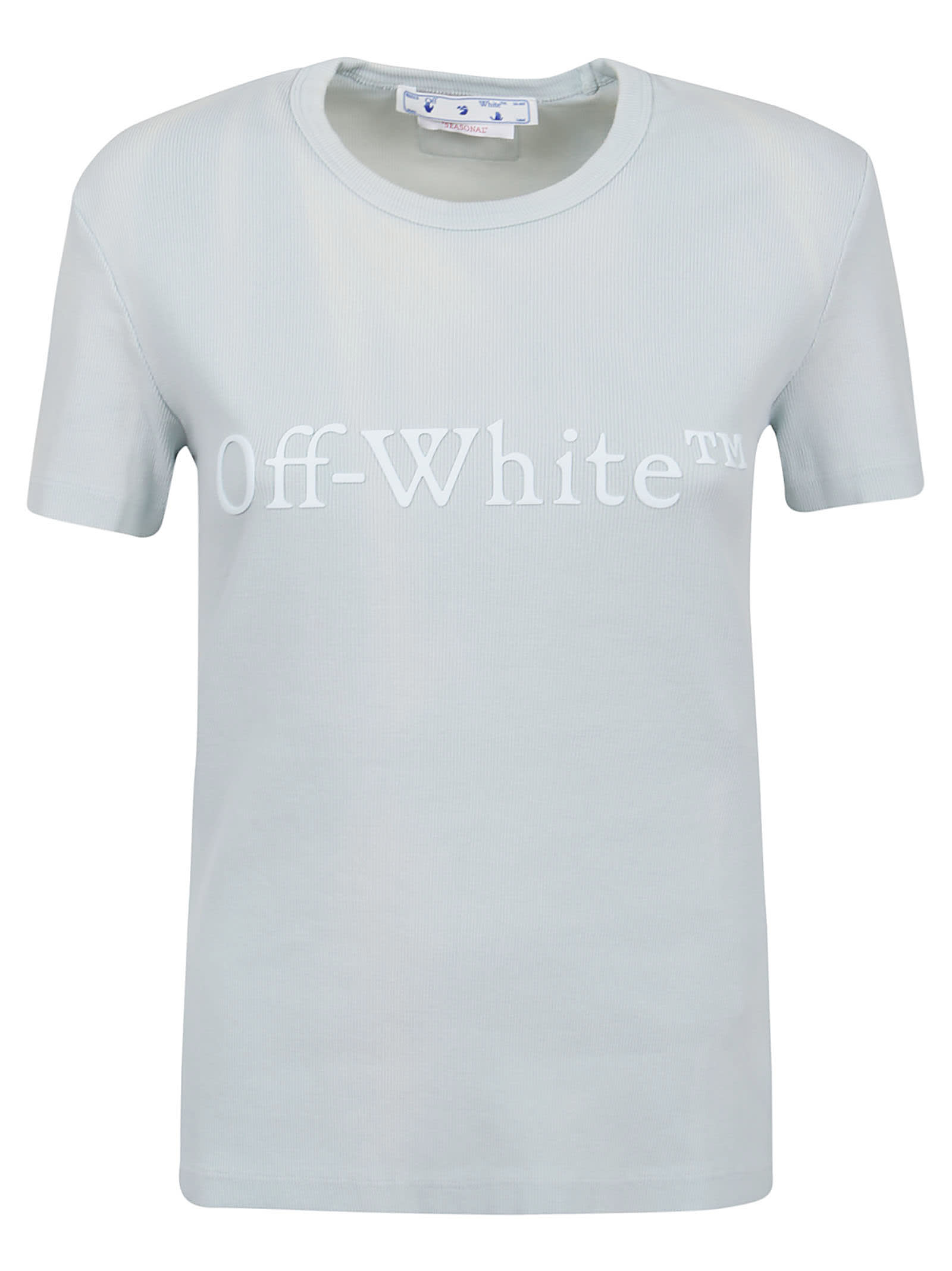 Off-White Laundry Rib Fitted Tee