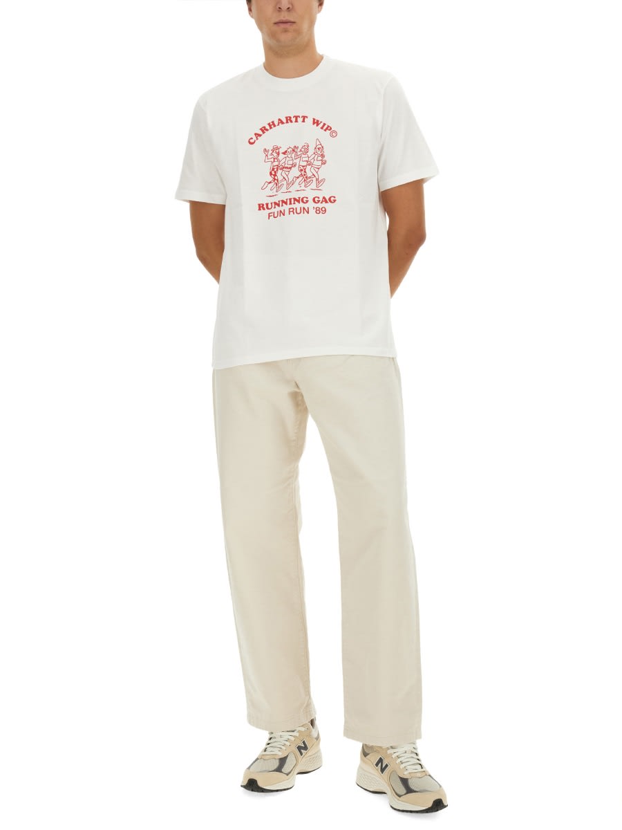 Carhartt Wip T-shirt With Print In White