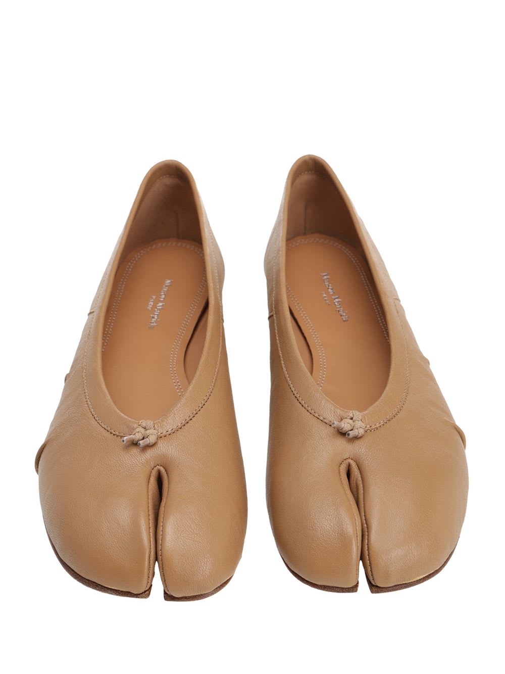 Maison Margiela Mother Grey Stretch Denim The Doozy Sneak Fray Jeans In Brown