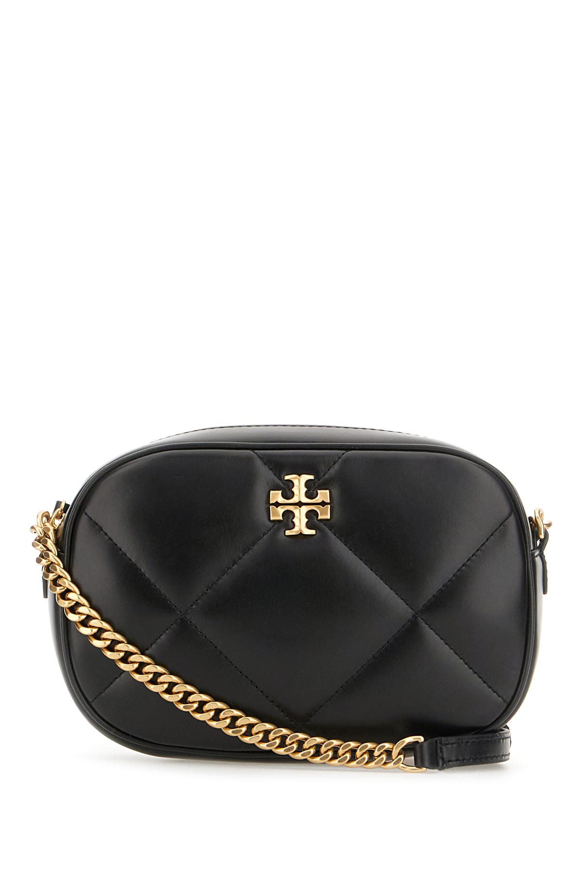 Black Nappa Leather Kira Crossbody Bag