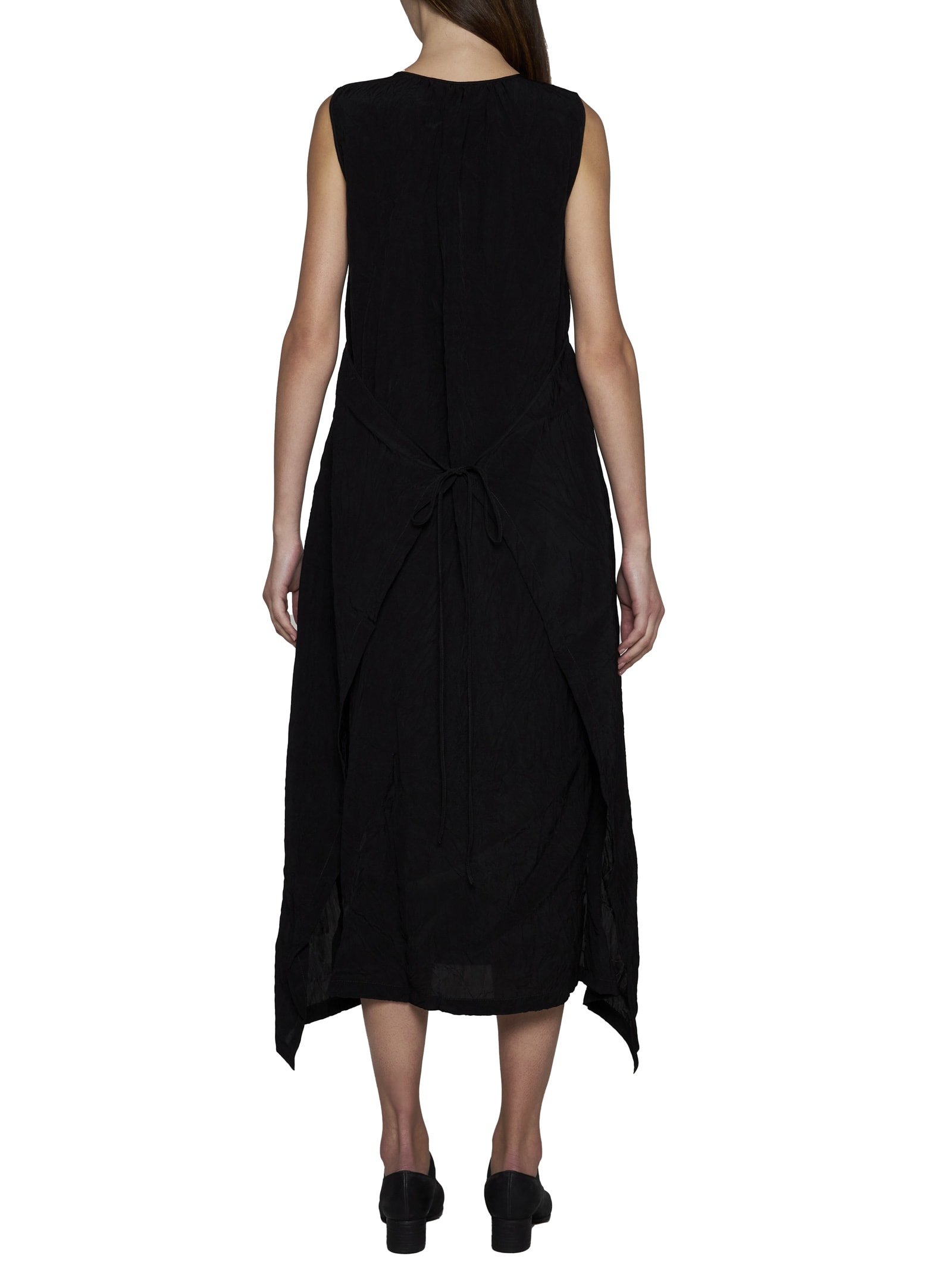 Shop Uma Wang Dress In Black