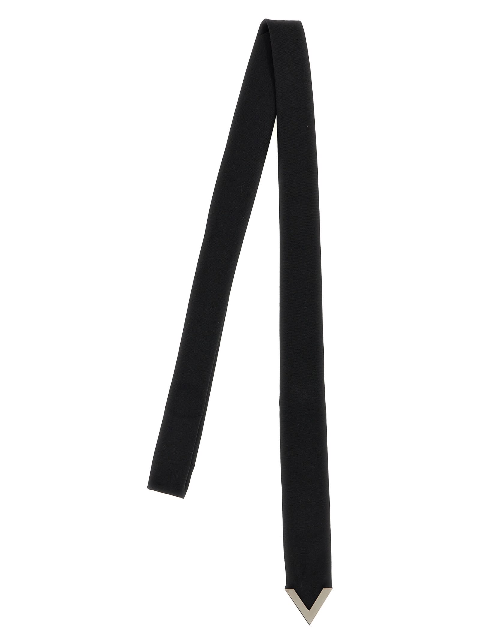 Shop Valentino Garavani Valentie Tie In Black