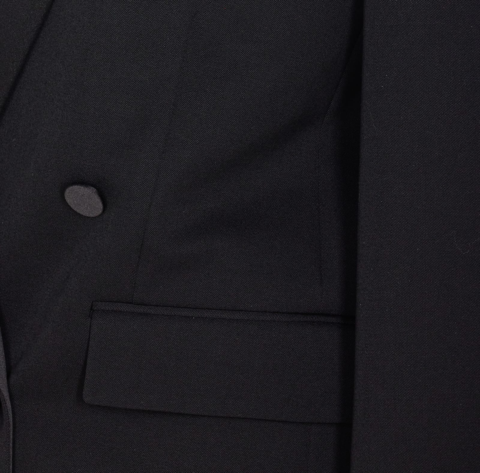 Saint Laurent Double Breasted Button Jacket