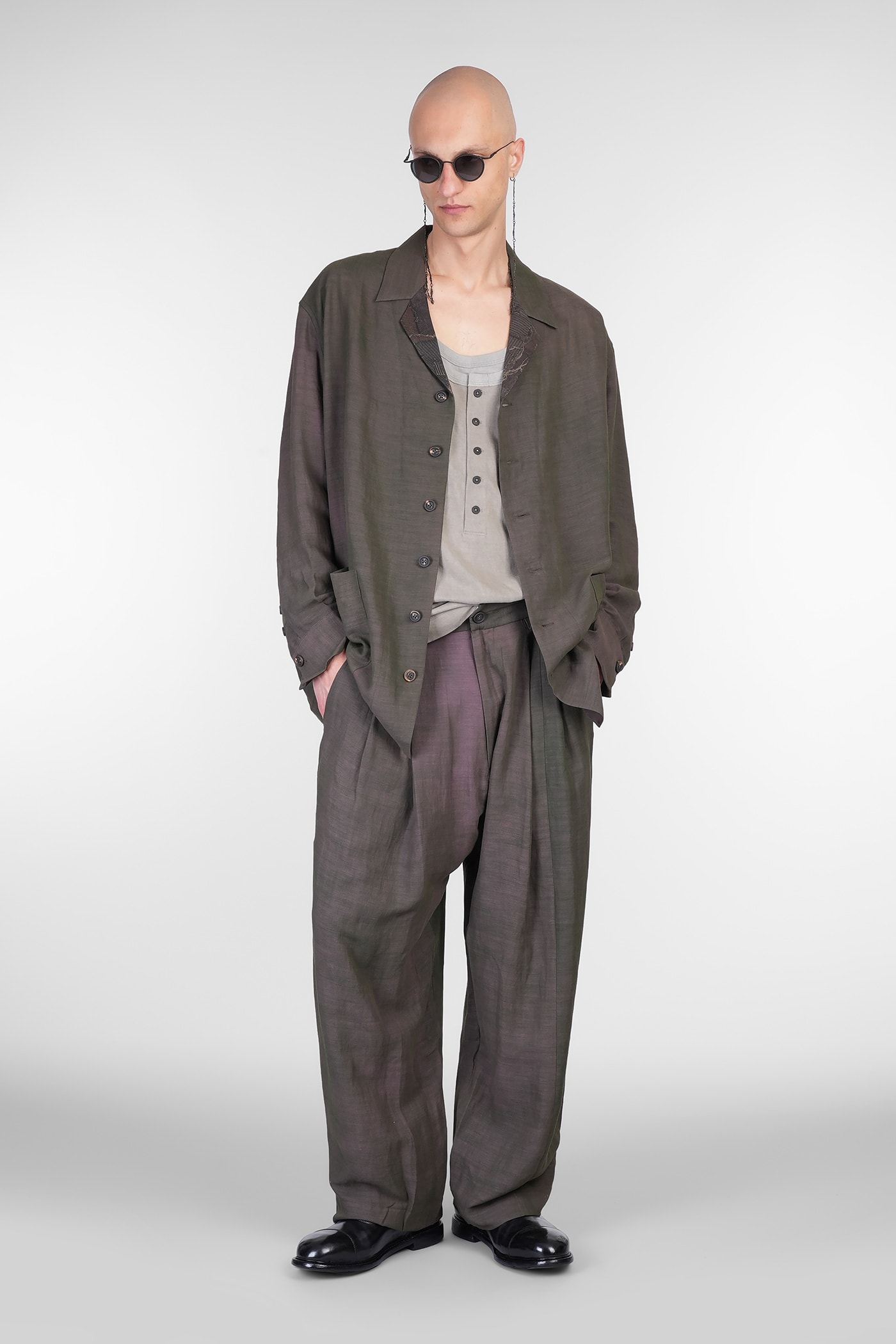 Ziggy Chen Shirt In Multicolor Cotton