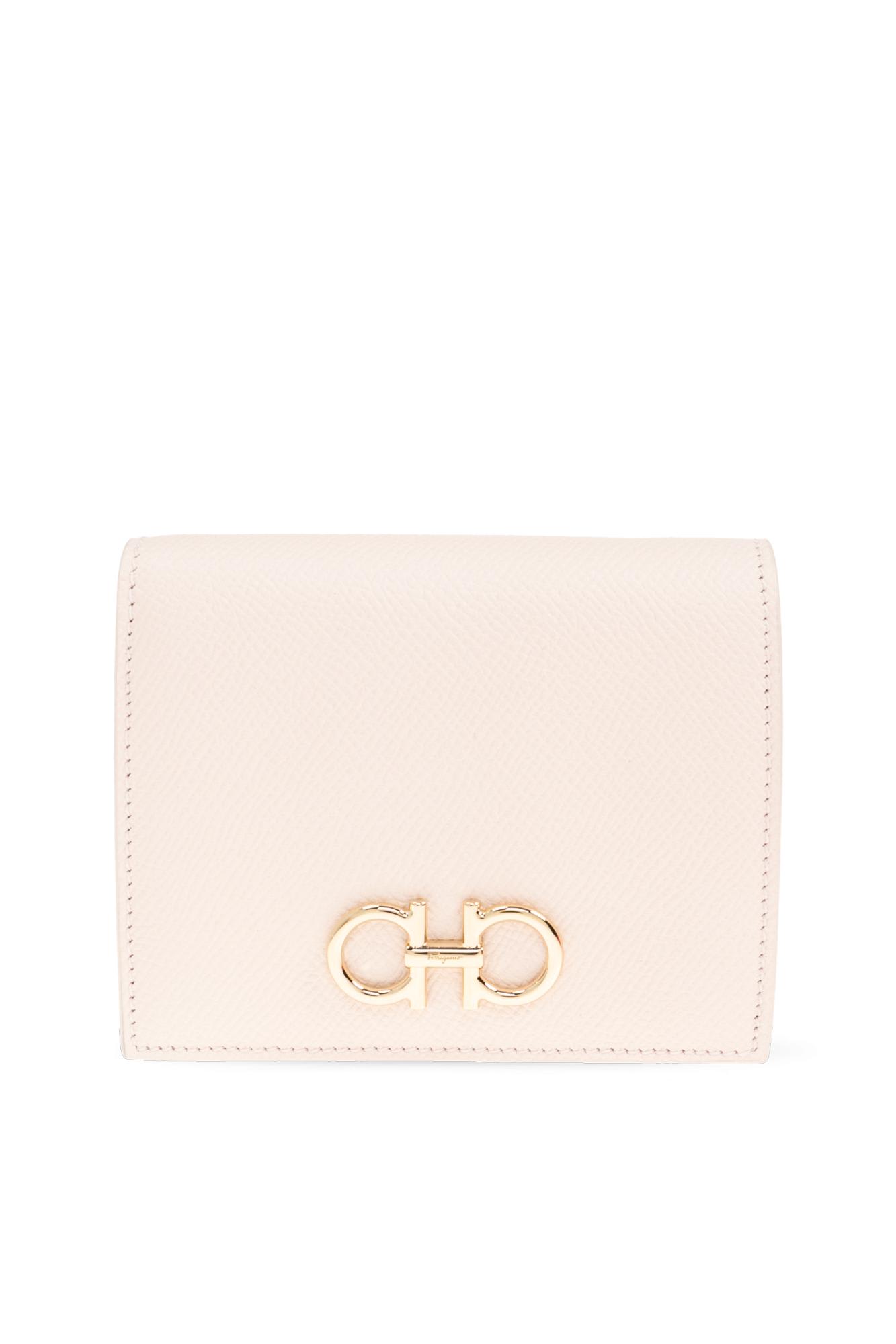 Ferragamo Leather Wallet In Brown