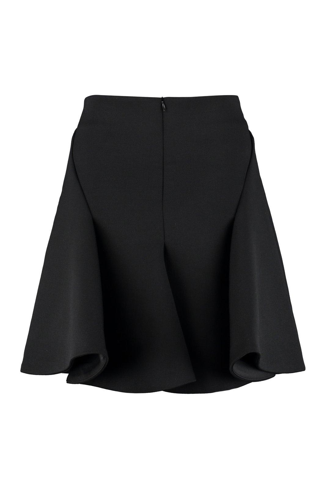Shop Bottega Veneta A-line Mini Skirt In Black