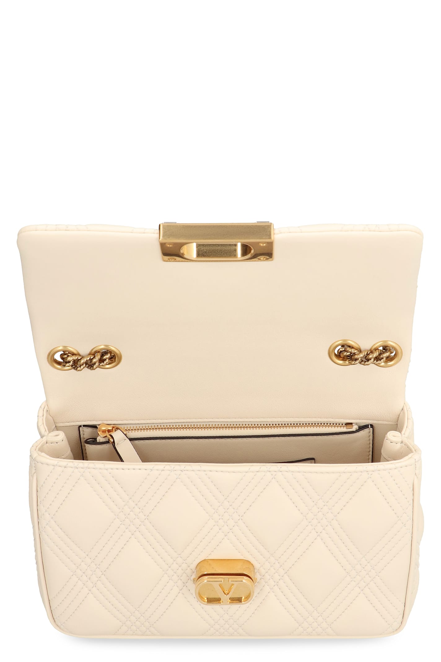 Valentino Garavani - Quiltie 67 Leather Shoulder Bag