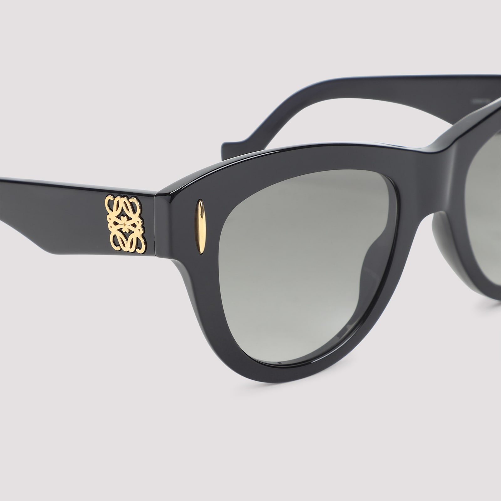 Loewe Vintage Screen Sunglasses In Black