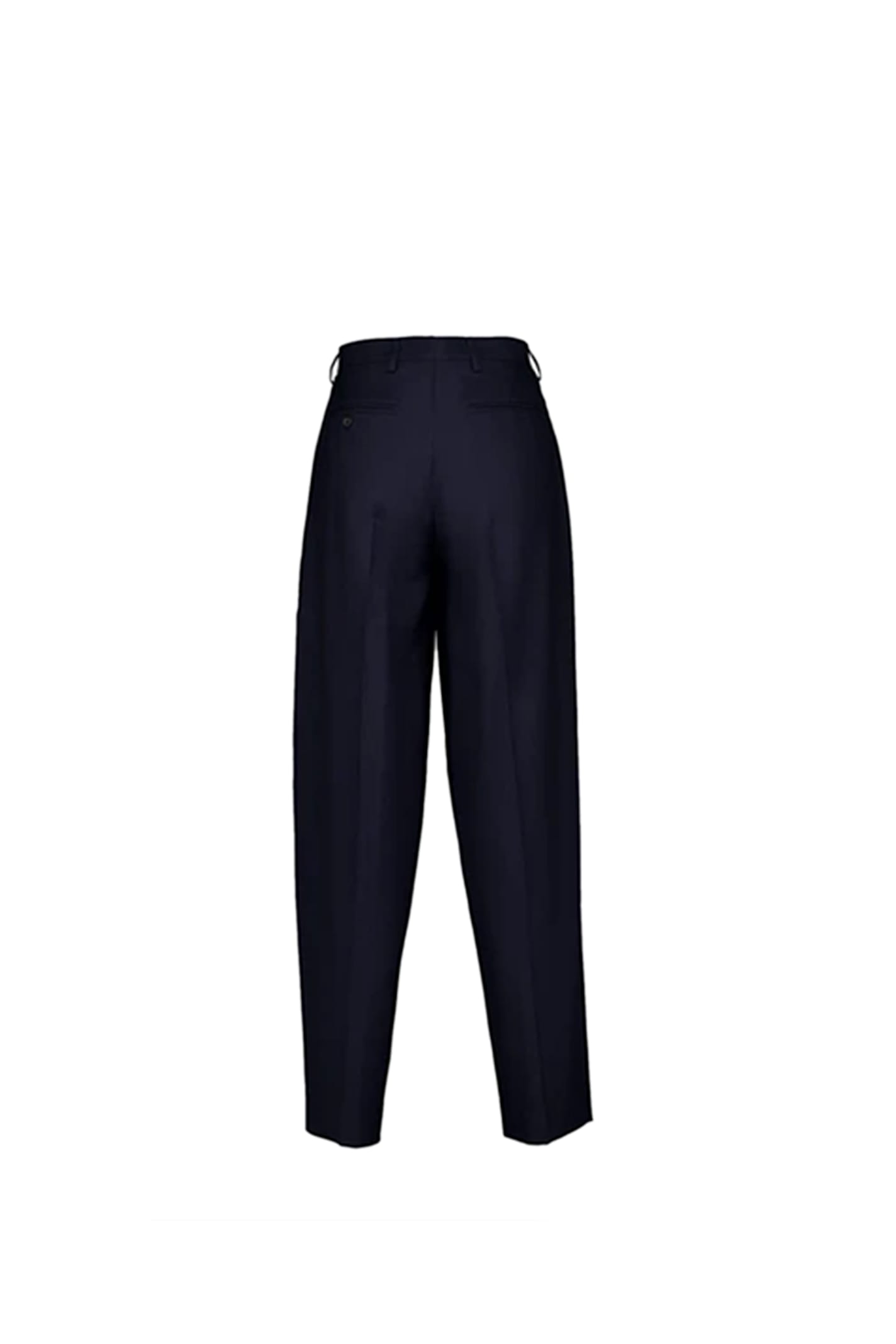 Shop Marni Pants In Blue