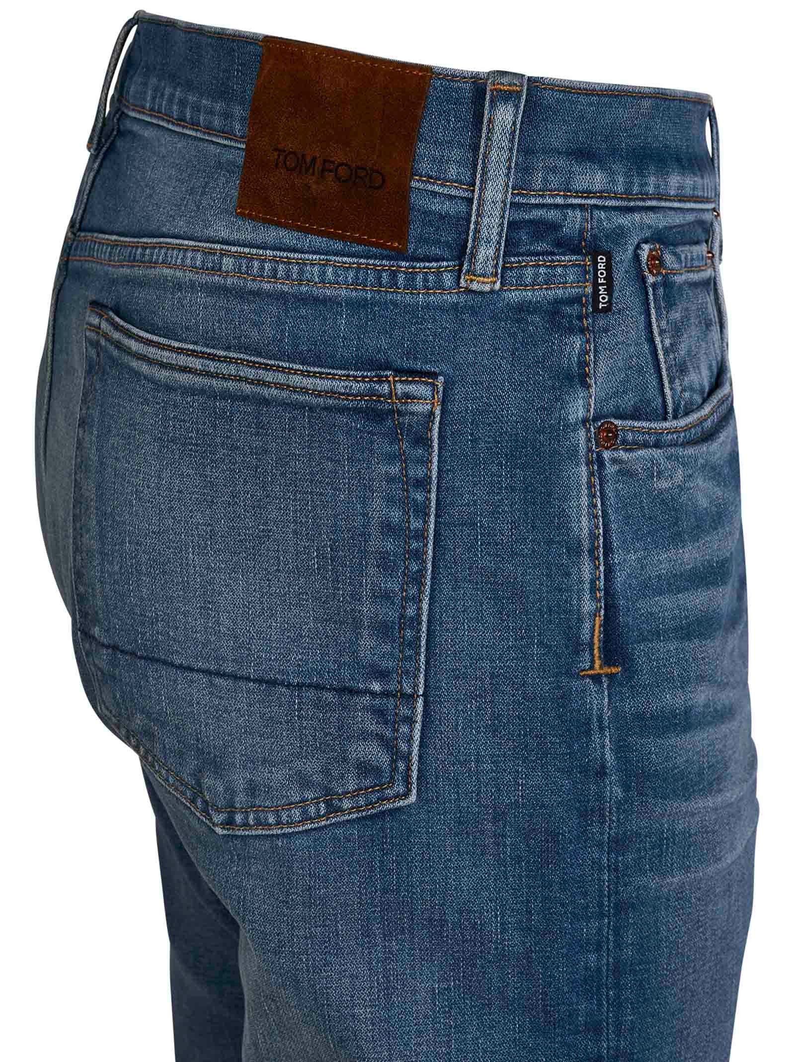 Shop Tom Ford Jeans In Blue