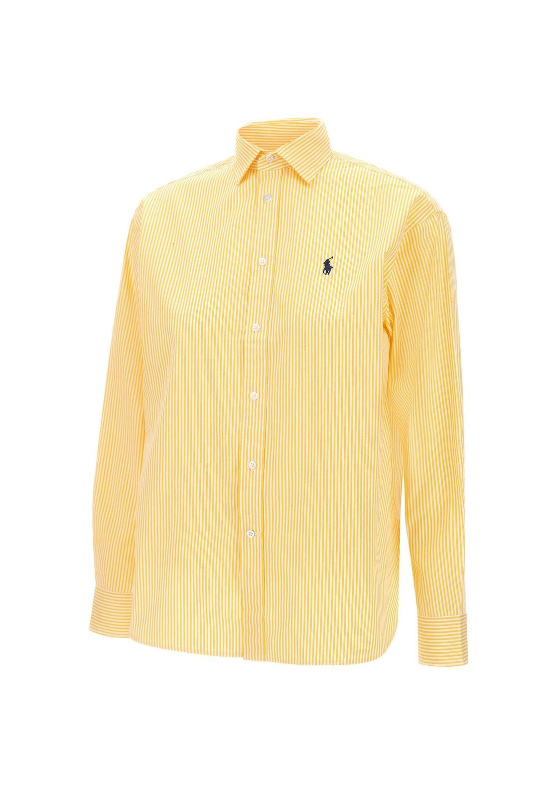Relaxed Fit Pinstriped Shirt