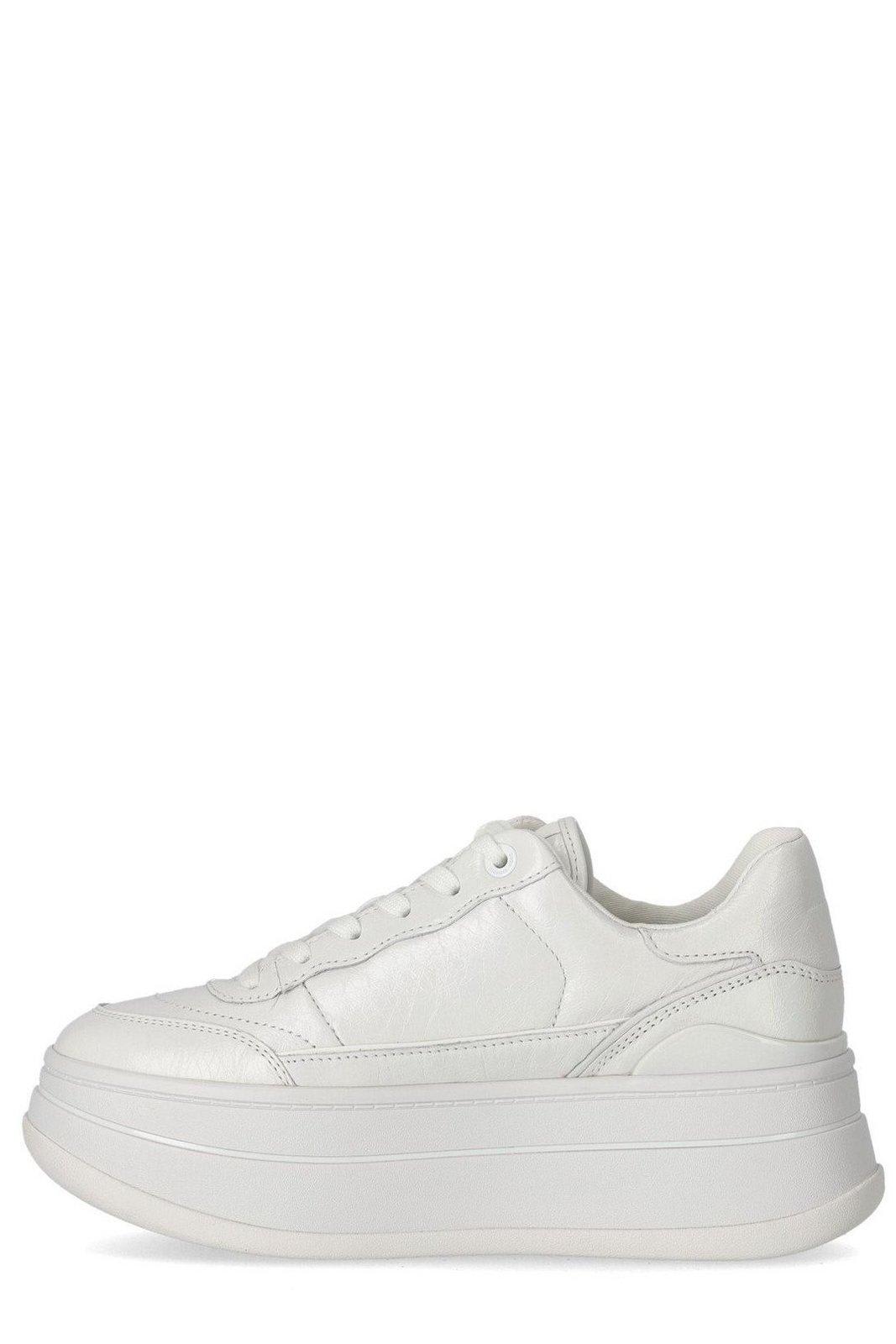 MICHAEL KORS HAYES GROMMETED PLATFORM SNEAKERS