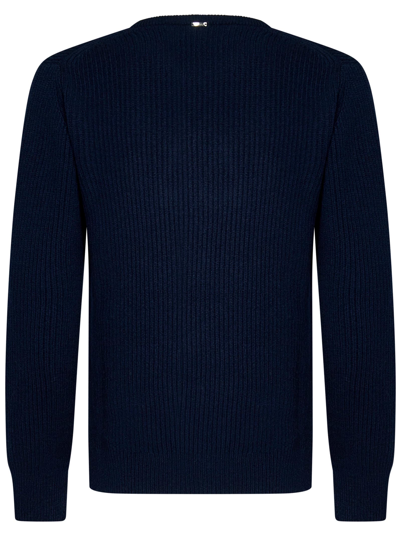 Shop Herno Sweater In Blue