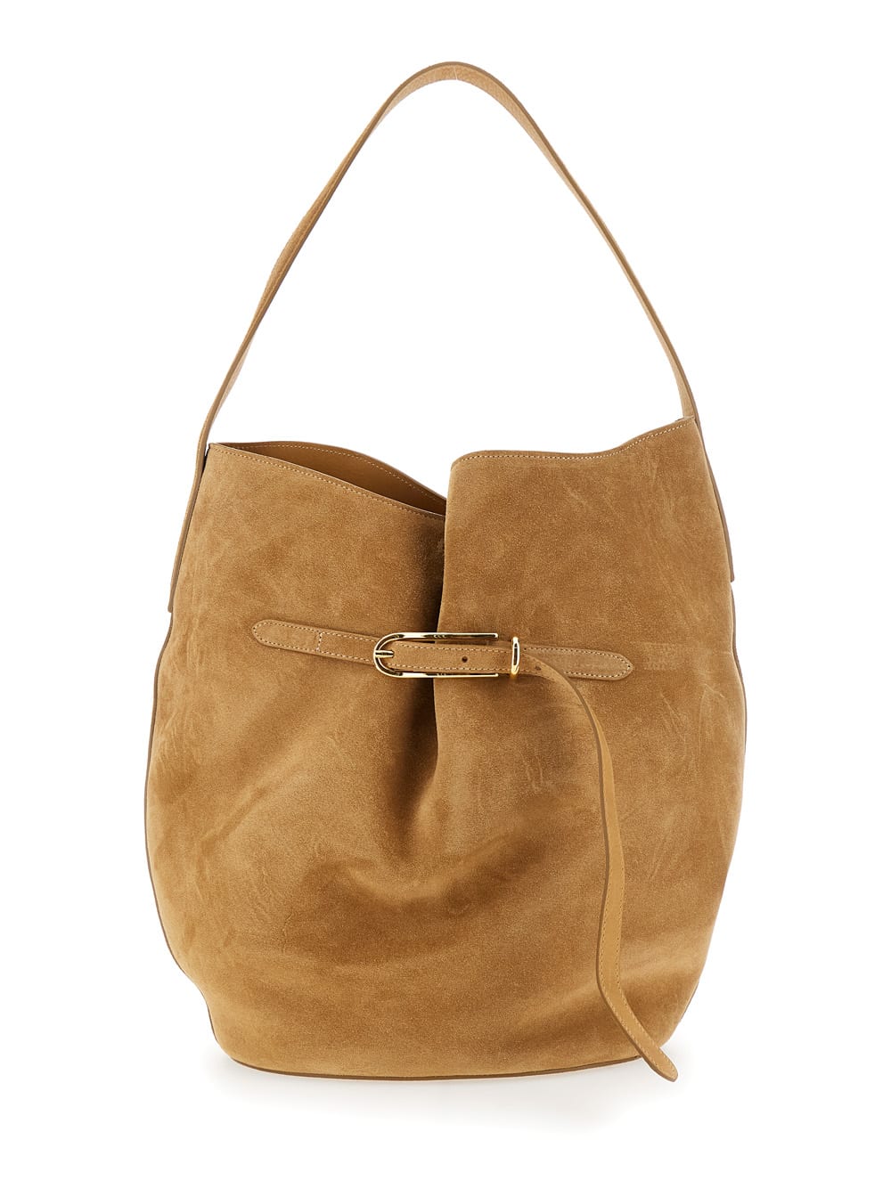 Little Liffner Belted Bucket Bag Large In Sand