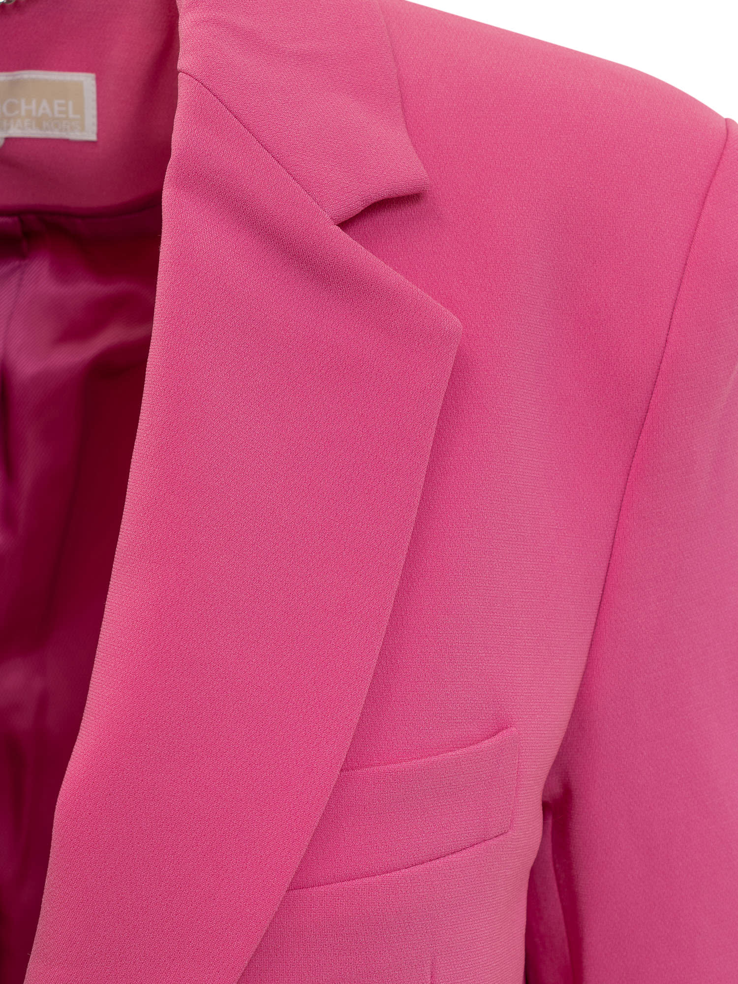 Michael Michael Kors Michael Kors Single-breasted Two-button Blazer In Pink