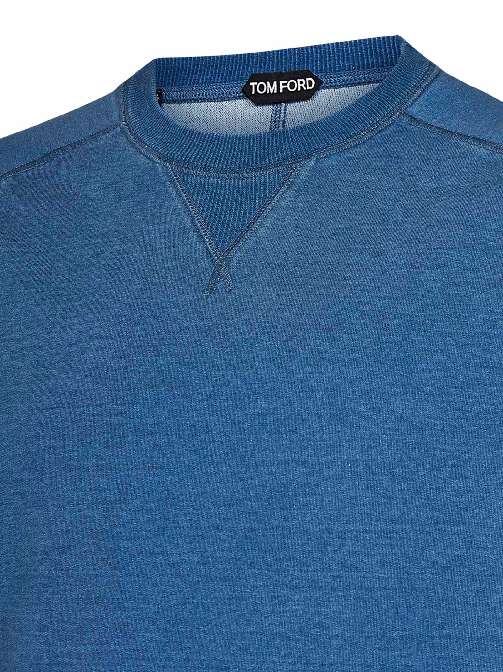 Shop Tom Ford Sweatshirt In Blue