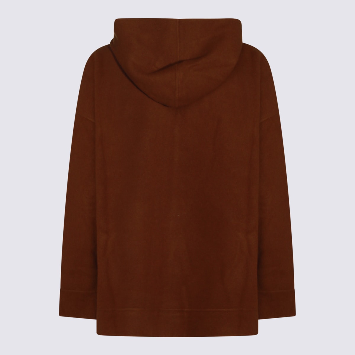 Max Mara Etuania Zip Up Sweatshirt Camello Women In Brown
