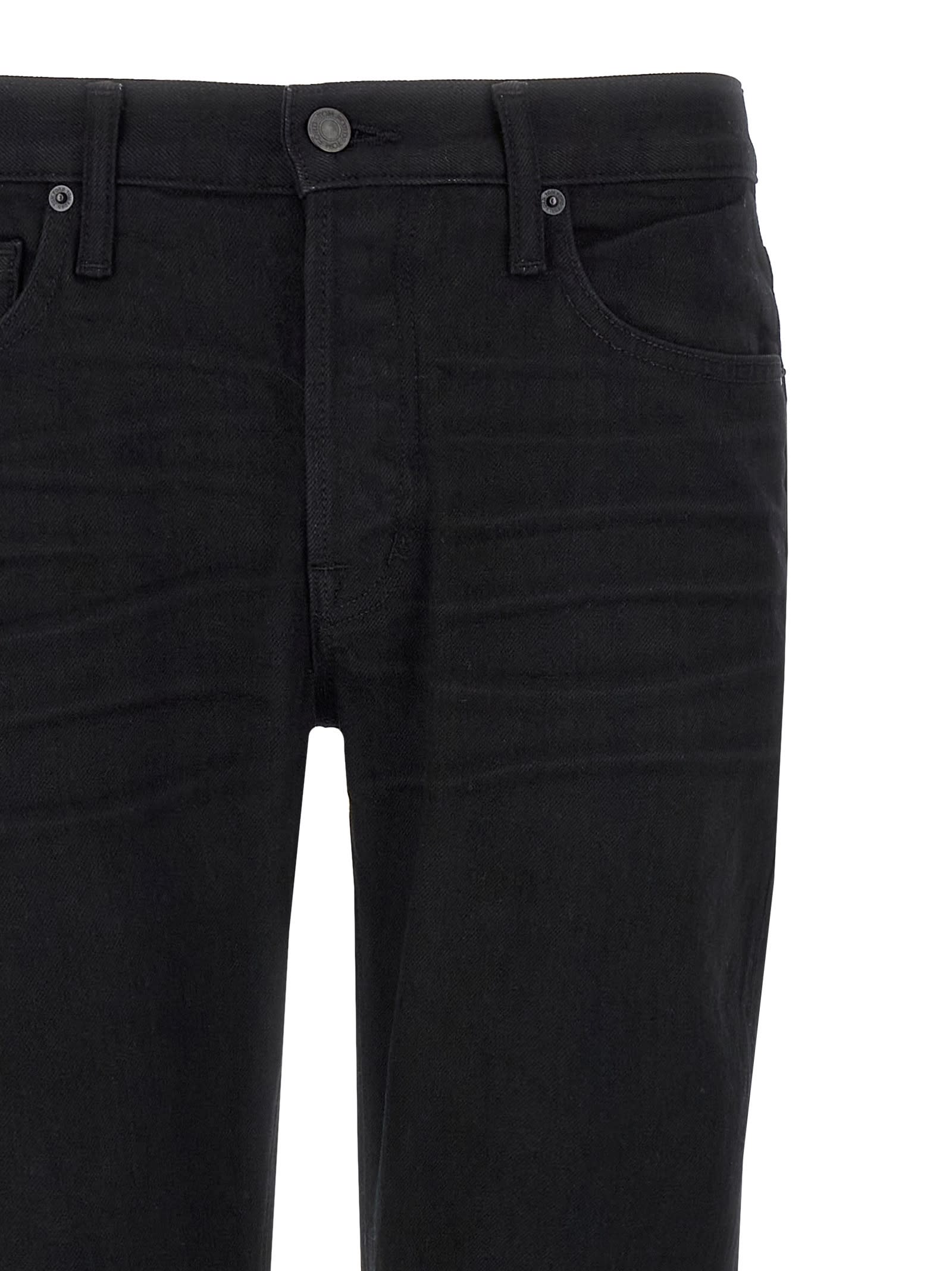 Tom Ford Slim Denim Jeans In Black