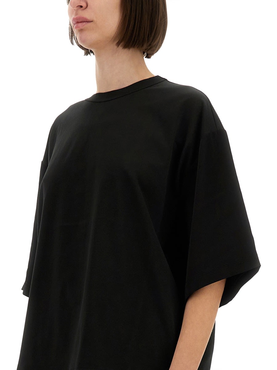 Shop Fabiana Filippi Jersey T-shirt In Black
