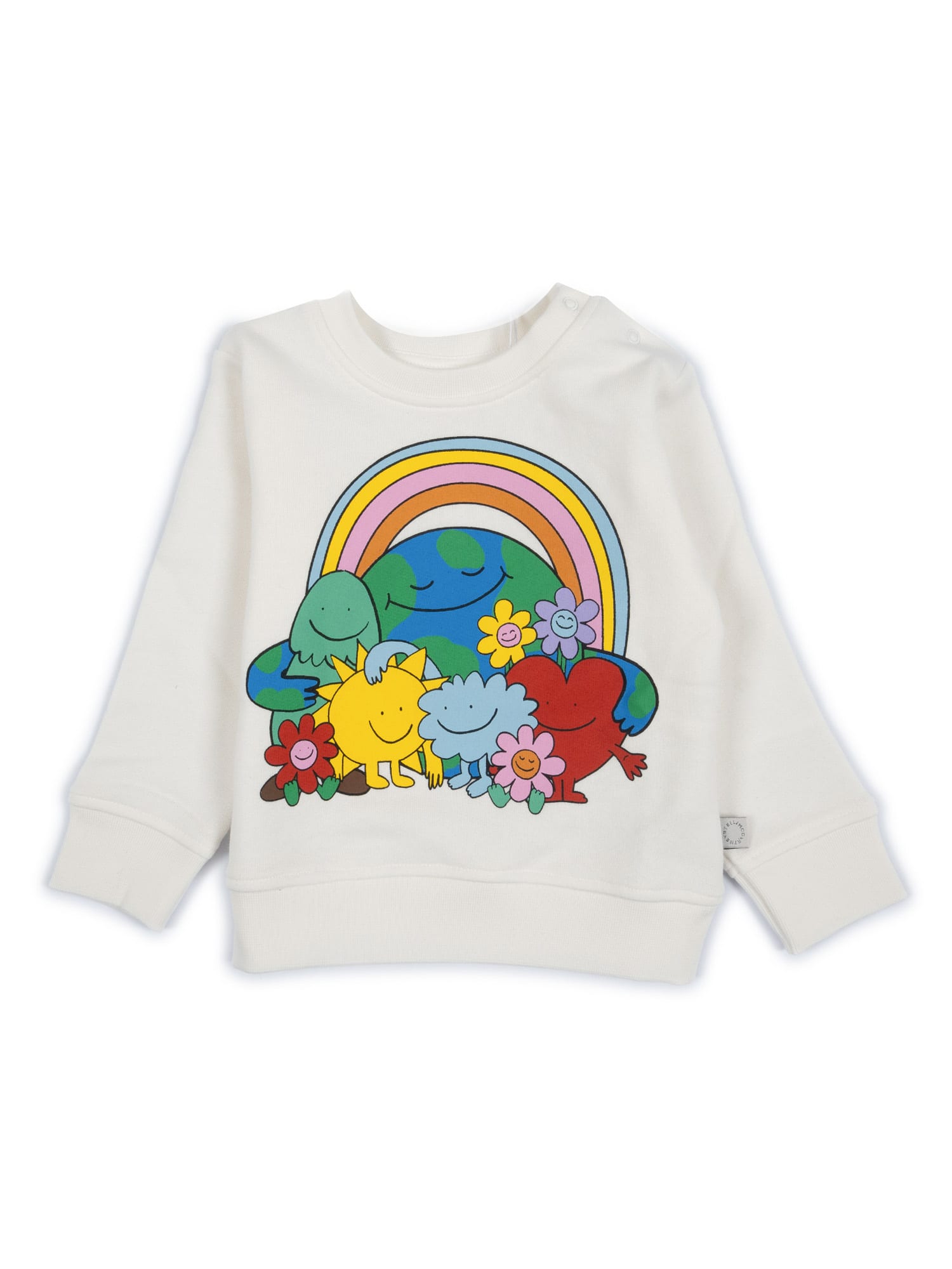 Stella Mccartney Sweatshirt In White