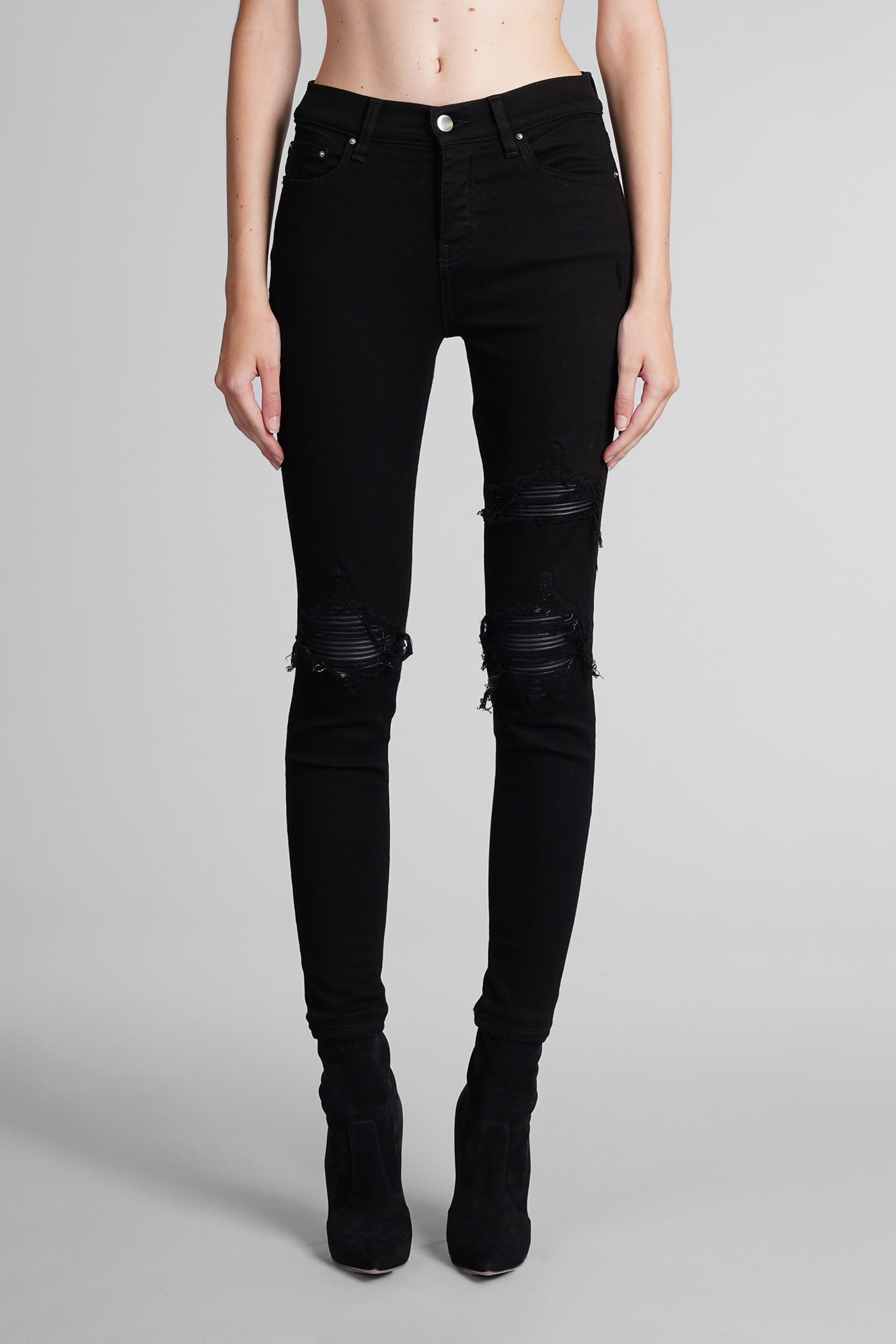 AMIRI Jeans In Black Denim