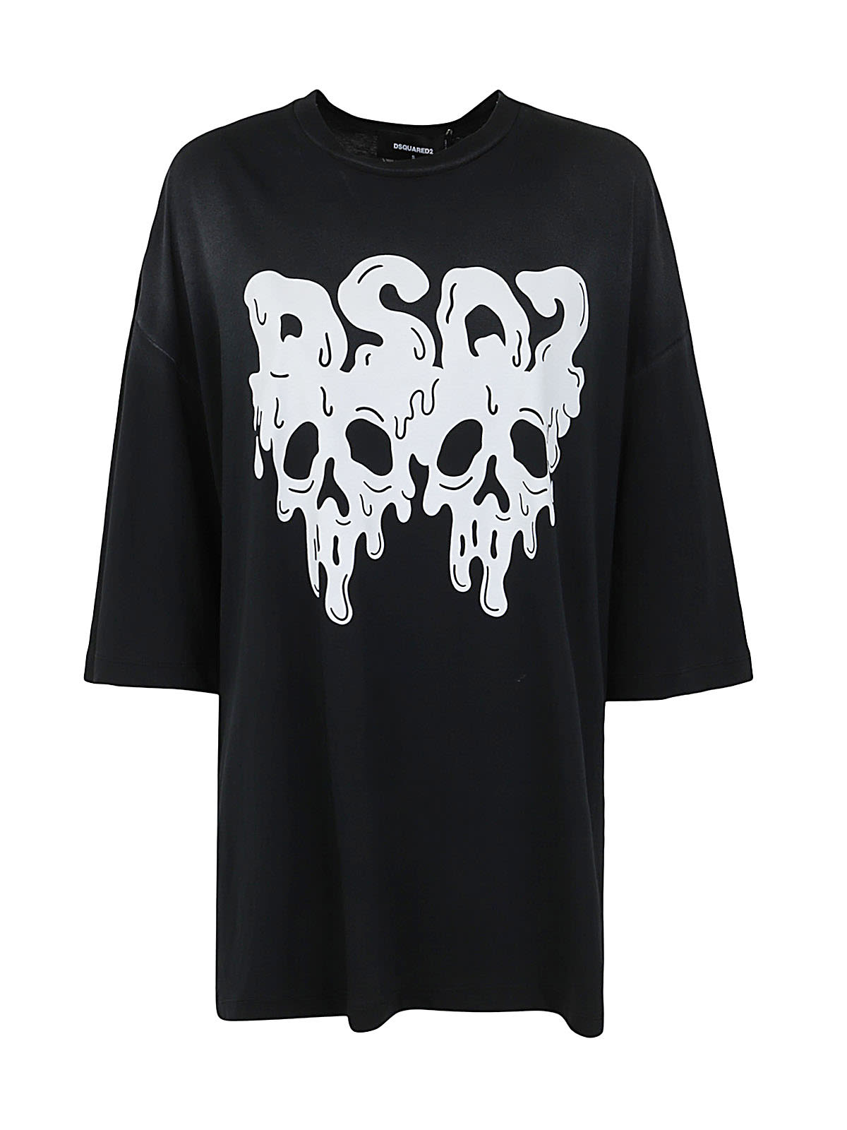 Dsquared2 Dsq2 Gothic Skull Precius In Black
