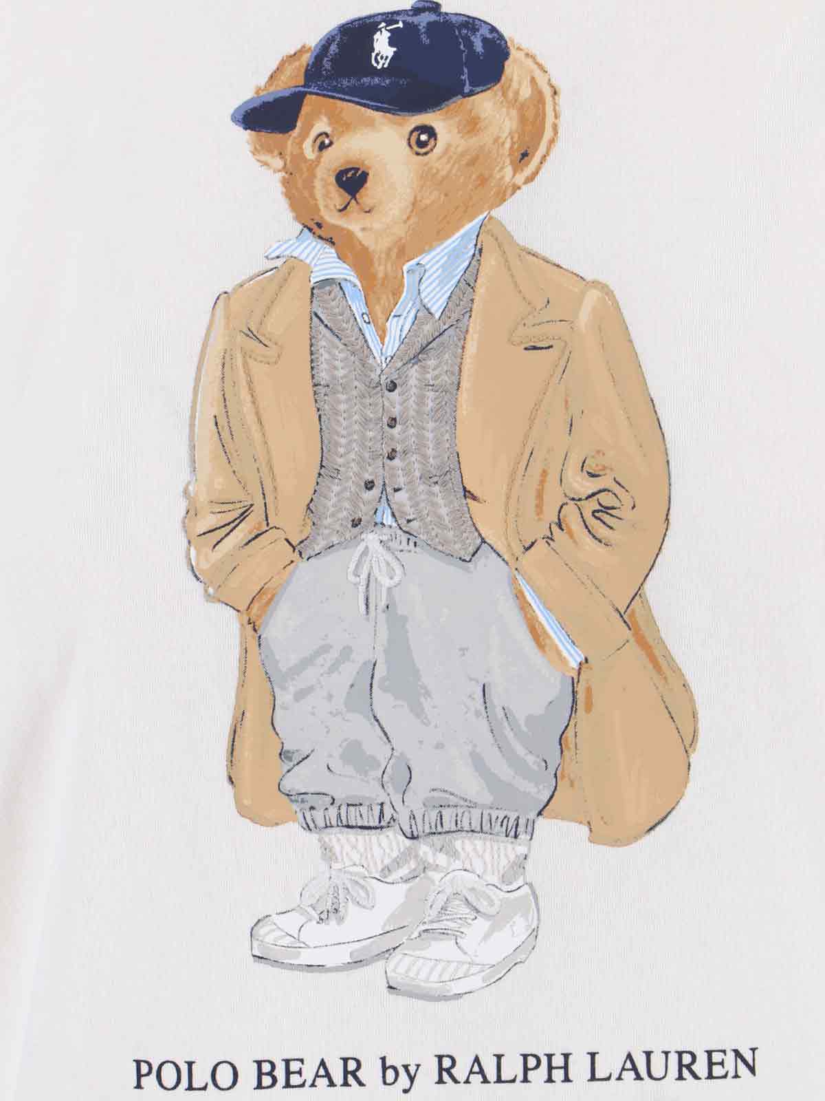 Ralph Lauren Polo Bear T-shirt In White