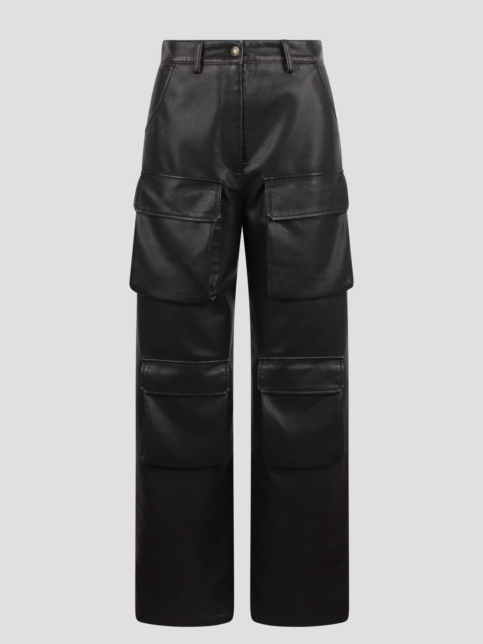 MSGM STRAIGHT LEG CARGO PANTS 