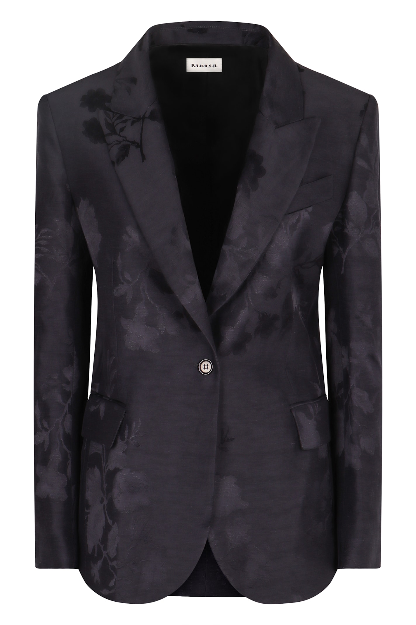 P.A.R.O.S.H SINGLE-BREASTED ONE BUTTON JACKET