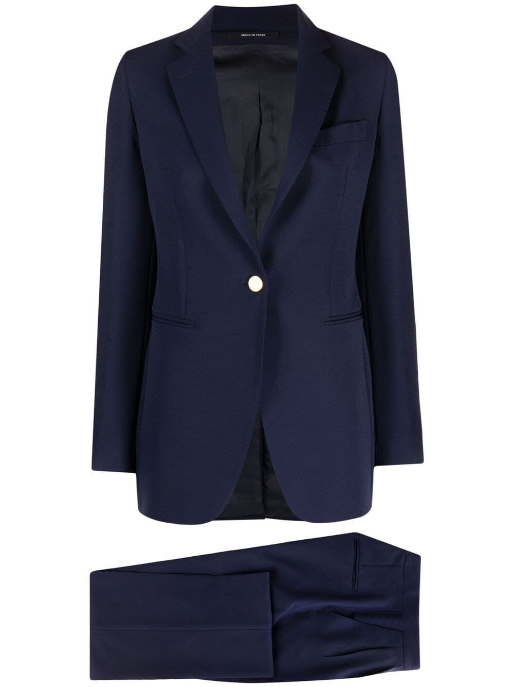 Tagliatore Suits TWO-PIECE SINGLE BREASTED BLUE SUIT
