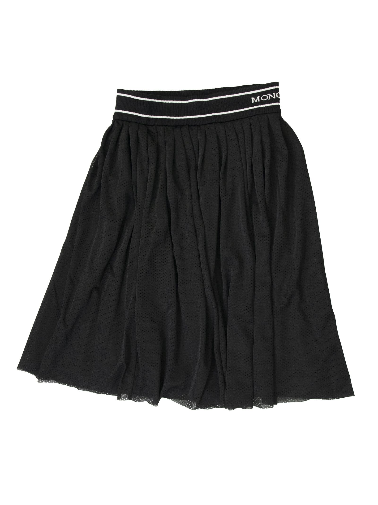 Moncler Pleated Skirt With Elastic