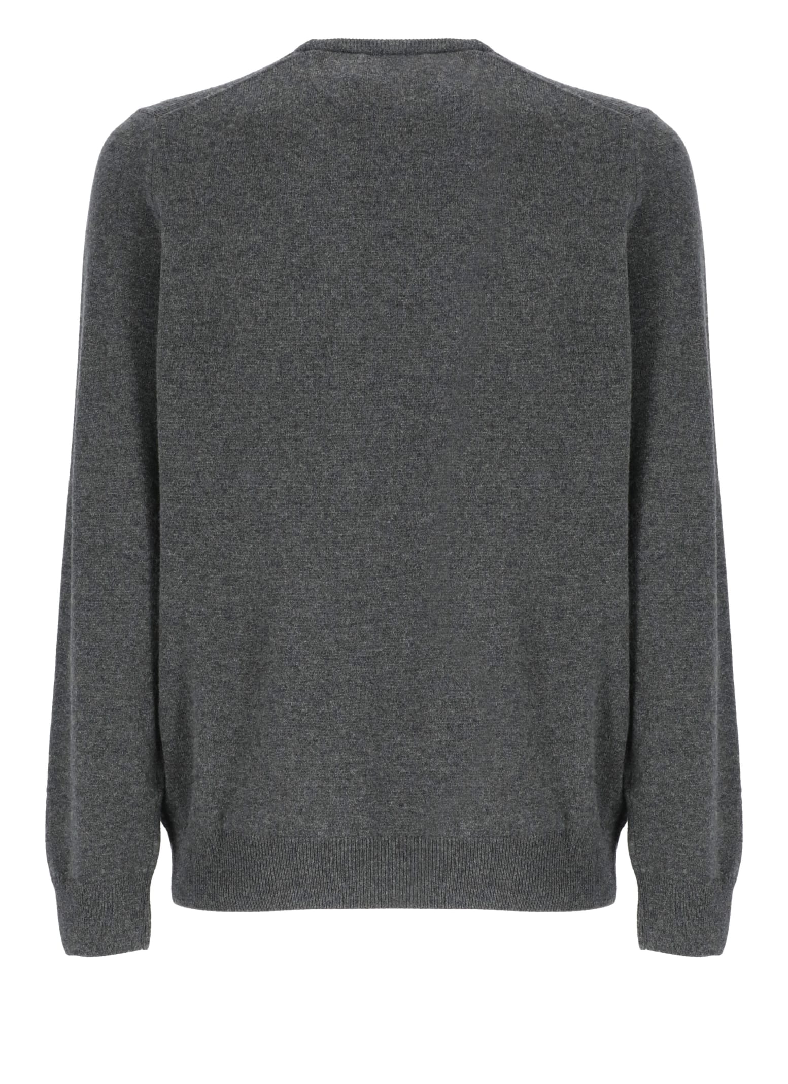 Shop Ralph Lauren Pony Sweater In Grey